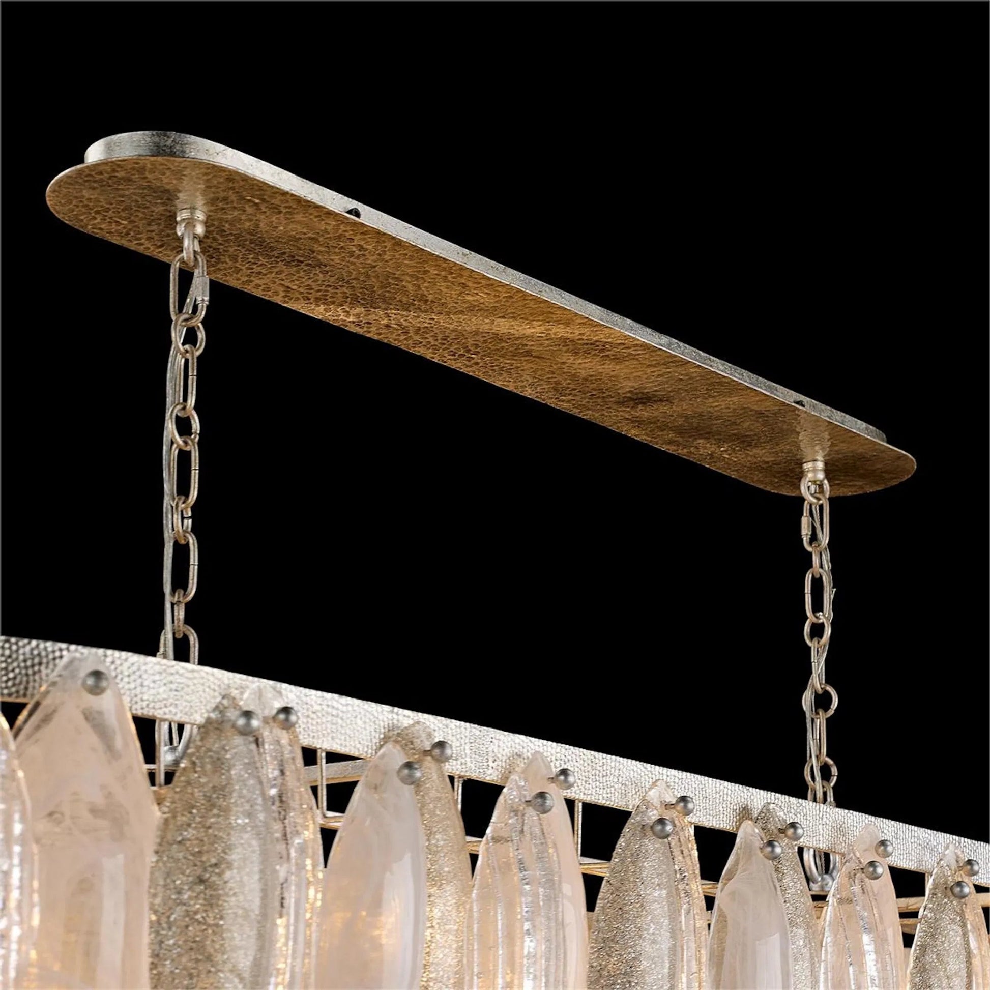 Aria Twenty-Two-Light Horizontal Chandelier by John-Richard. Made from unique in a unique style.