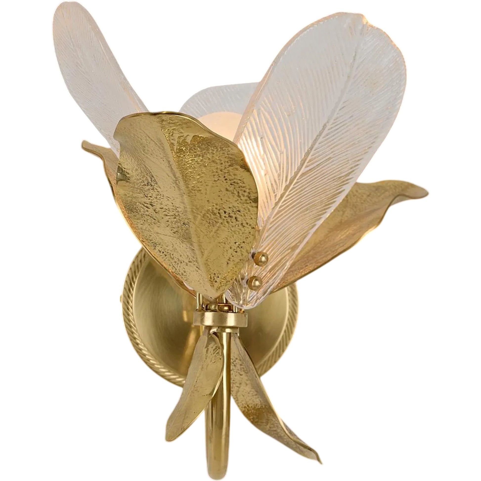 Dryad Wall Sconce by John-Richard. Made from unique in a unique style.