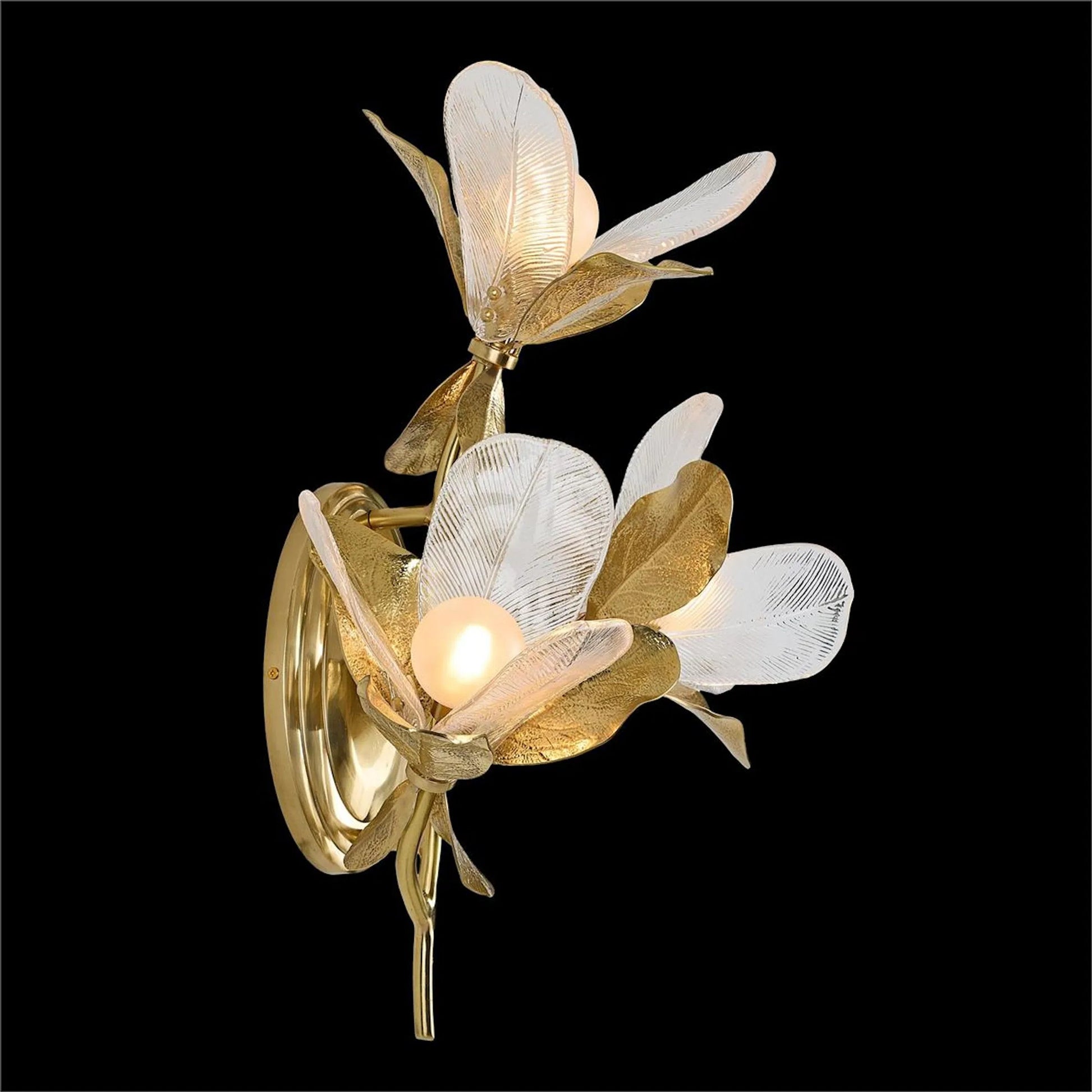 Dryad Three-Light Wall Sconce by John-Richard. Made from unique in a unique style.
