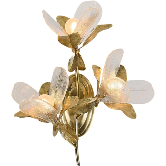 Dryad Three-Light Wall Sconce by John-Richard. Made from unique in a unique style.