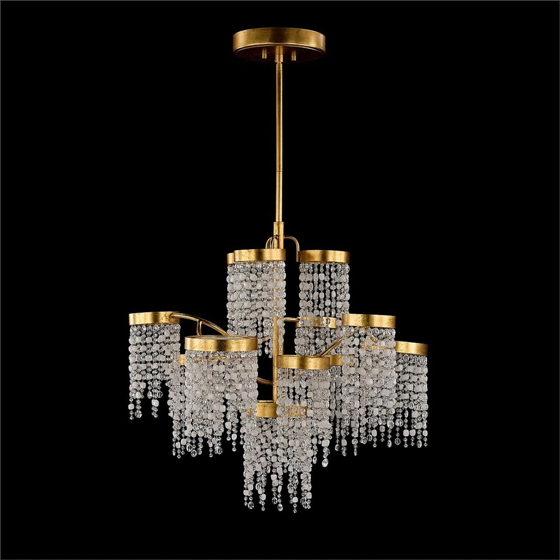 Draper Thirteen-Light Chandelier by John-Richard. Made from unique in a unique style.