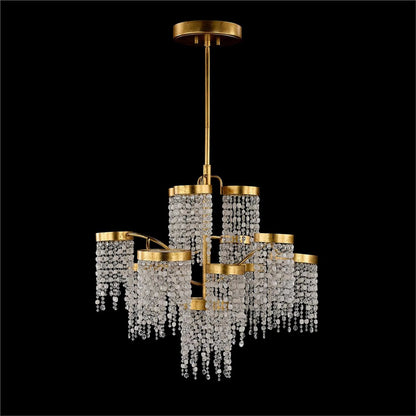 Draper Thirteen-Light Chandelier by John-Richard. Made from unique in a unique style.