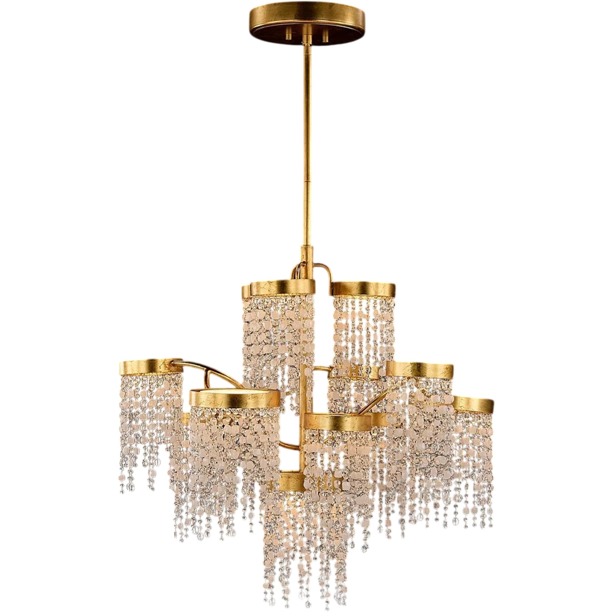Draper Thirteen-Light Chandelier by John-Richard. Made from unique in a unique style.