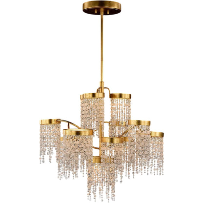 Draper Thirteen-Light Chandelier by John-Richard. Made from unique in a unique style.