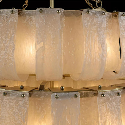 Castello Three-Tier Twenty-Four-Light Chandelier by John-Richard. Made from unique in a unique style.