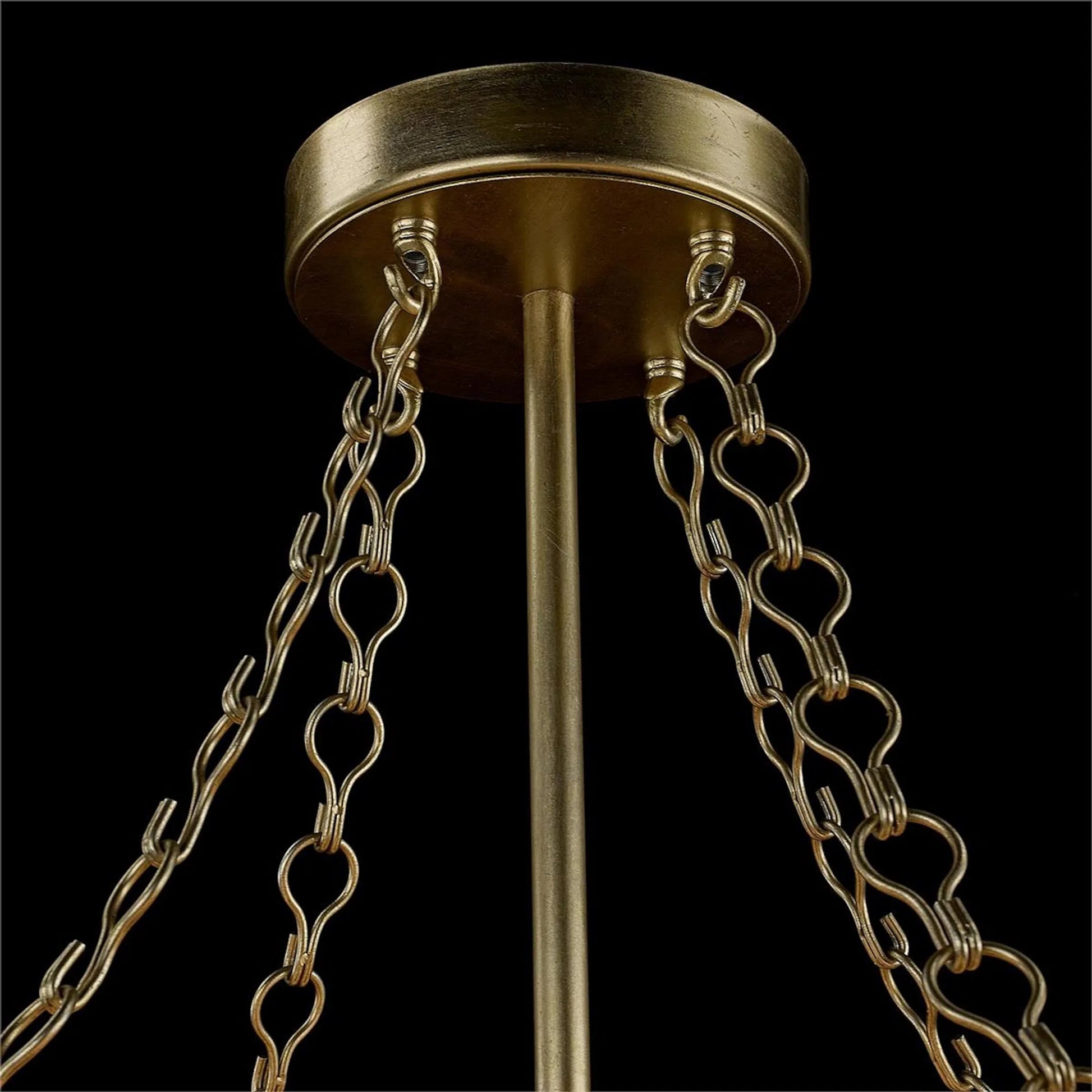 Castello Three-Tier Twenty-Four-Light Chandelier by John-Richard. Made from unique in a unique style.