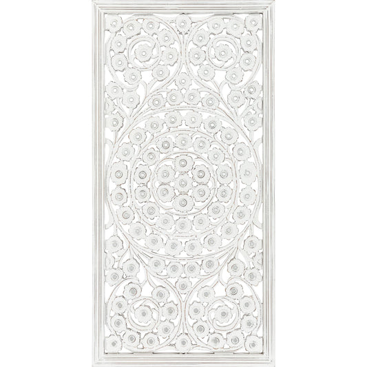 Ajmer - 24993 by Livabliss in white and antiquedcarved. Made from manufactured wood in a cottage & farmhouse style.
