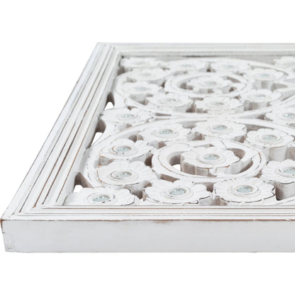 Ajmer - 24993 by Livabliss in white and antiquedcarved. Made from manufactured wood in a cottage & farmhouse style.
