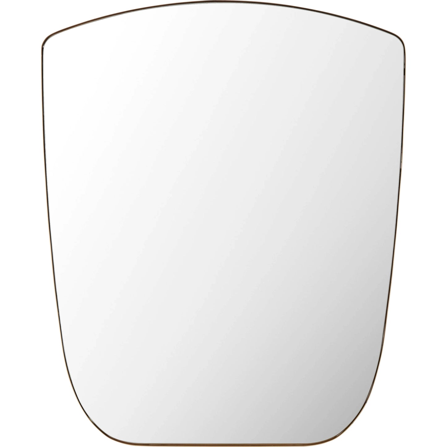 001 SI-2054163 | Primary Silo | Ajanta Mirror - 525183 by Livabliss in gold. Made from aluminum in a modern style.