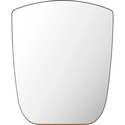 Ajanta Mirror - 525183 by Livabliss in gold. Made from aluminum in a modern style.