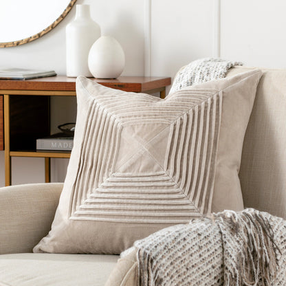 Akira Pillow - 9020 by Surya. Made from 100% cotton in a modern style.