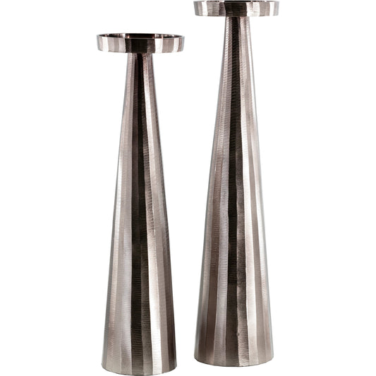 Akbar - 25423 by Surya in silver and antiqued. Made from metal in a traditional style.