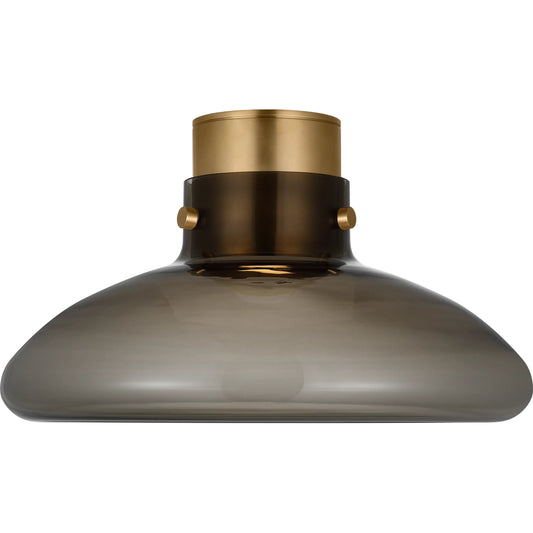 Morgan 18" Flush Mount by Visual Comfort & Co.. Made from brass in a unique style.