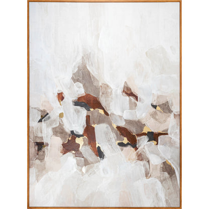 Kalahari Framed Art - 532725 by Surya in main: rust, frame: and hand finishedhand painted. Made from canvas, polystyrene in a modern style.