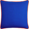 Blue, Orange / Down Feather / 18" x 18"