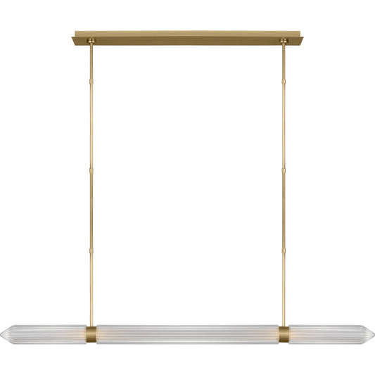 Avroko Langston LED Extra Large Linear Chandelier by Visual Comfort & Co.. Made from steel in a unique style.