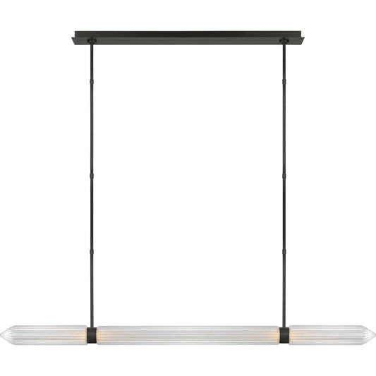 Avroko Langston LED Extra Large Linear Chandelier by Visual Comfort & Co.. Made from steel in a unique style.
