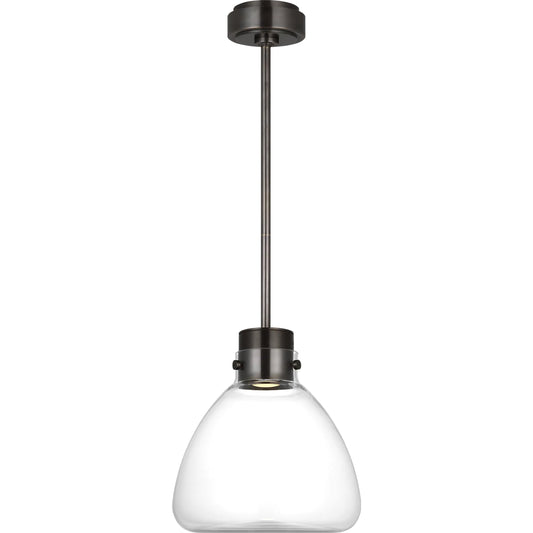 Morgan 12" Pendant by Visual Comfort & Co.. Made from brass in a unique style.