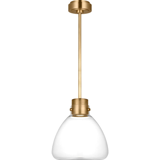 Morgan 12" Pendant by Visual Comfort & Co.. Made from brass in a unique style.