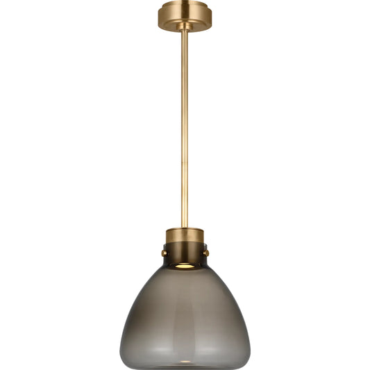 Morgan 12" Pendant by Visual Comfort & Co.. Made from brass in a unique style.
