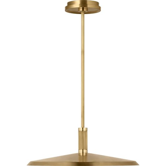 Saucer Direct 18" Pendant by Visual Comfort & Co.. Made from brass in a unique style.