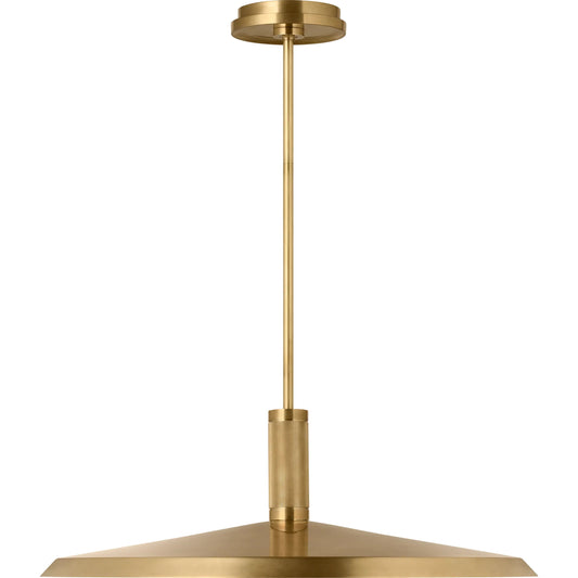 Saucer Direct 24" Pendant by Visual Comfort & Co.. Made from brass in a unique style.