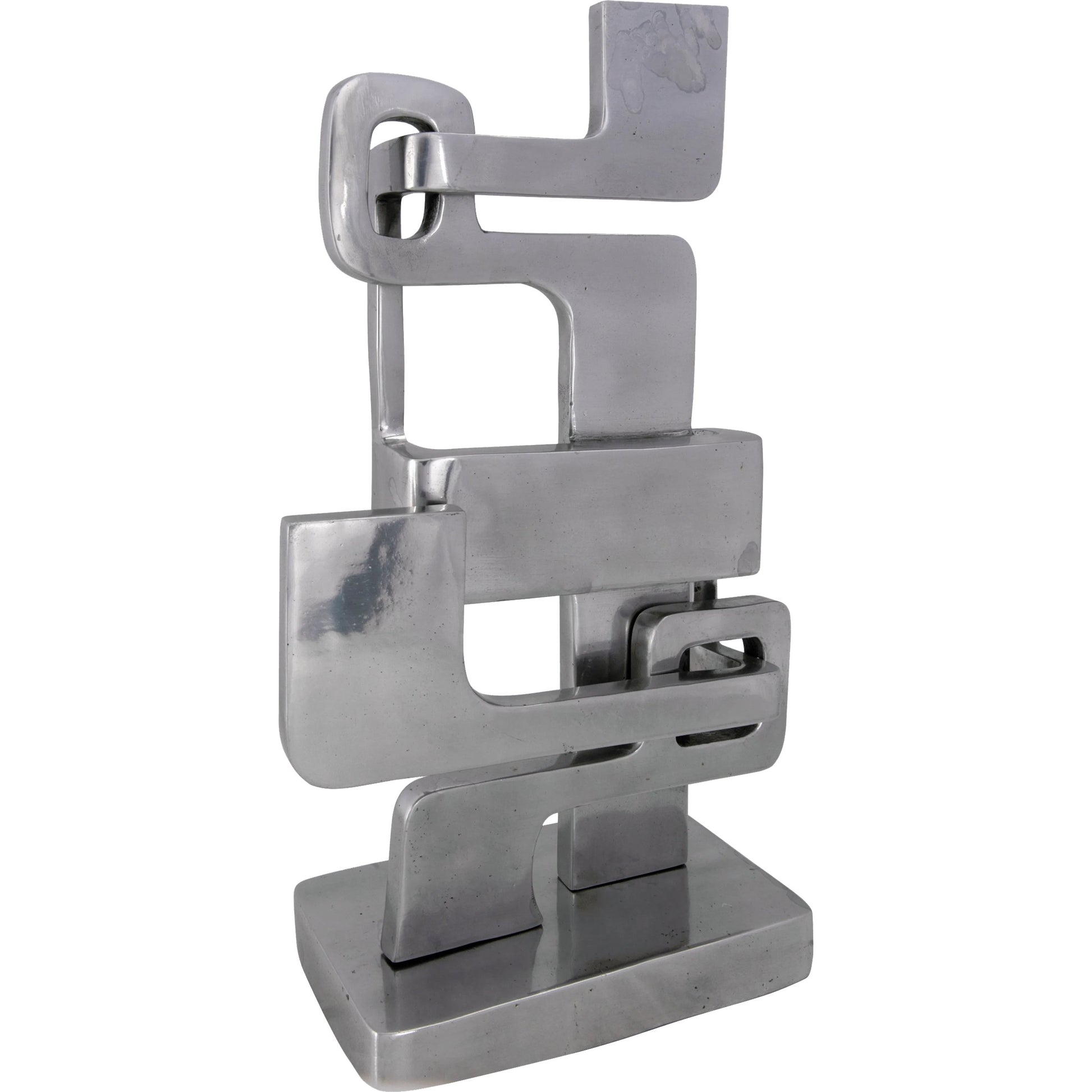 Kubric Sculpture by Noir in polished. Made from metal in a eclectic & global style.