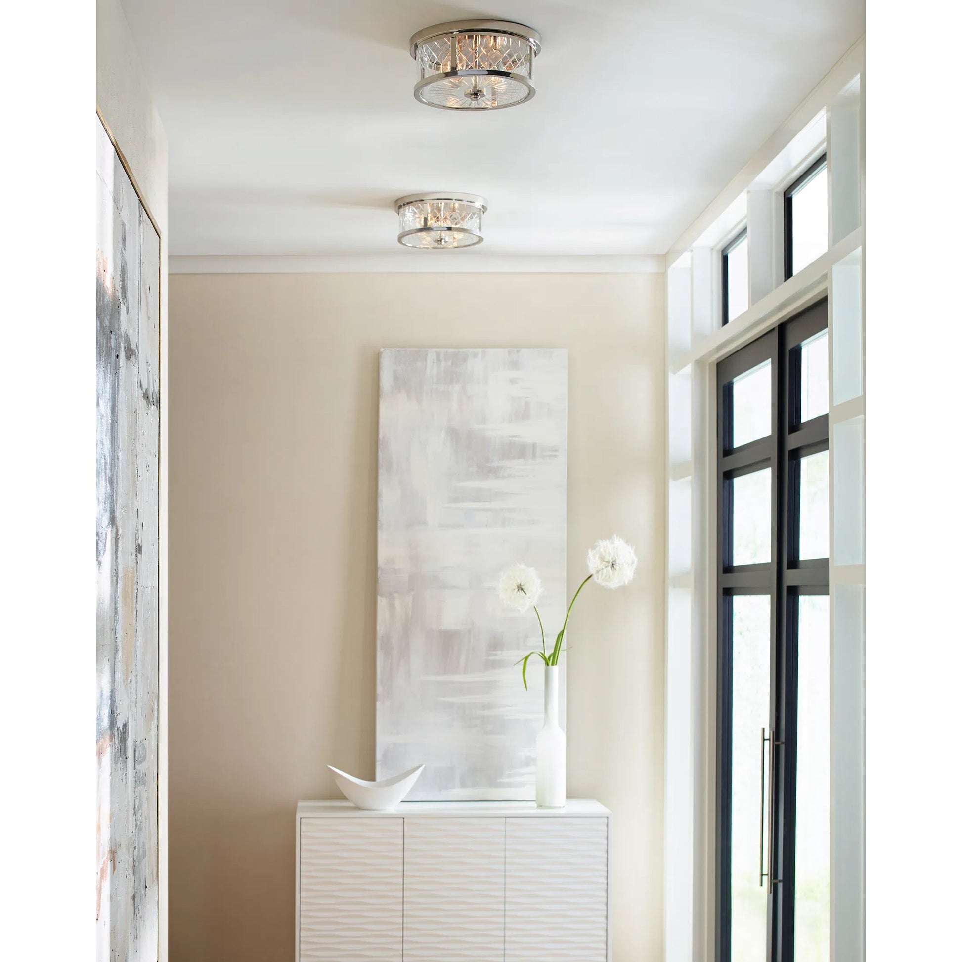 Alec Flush Mount by Visual Comfort & Co.. Made from steel in a unique style.