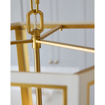 Curt Medium Lantern by Visual Comfort & Co.. Made from steel in a modern style.