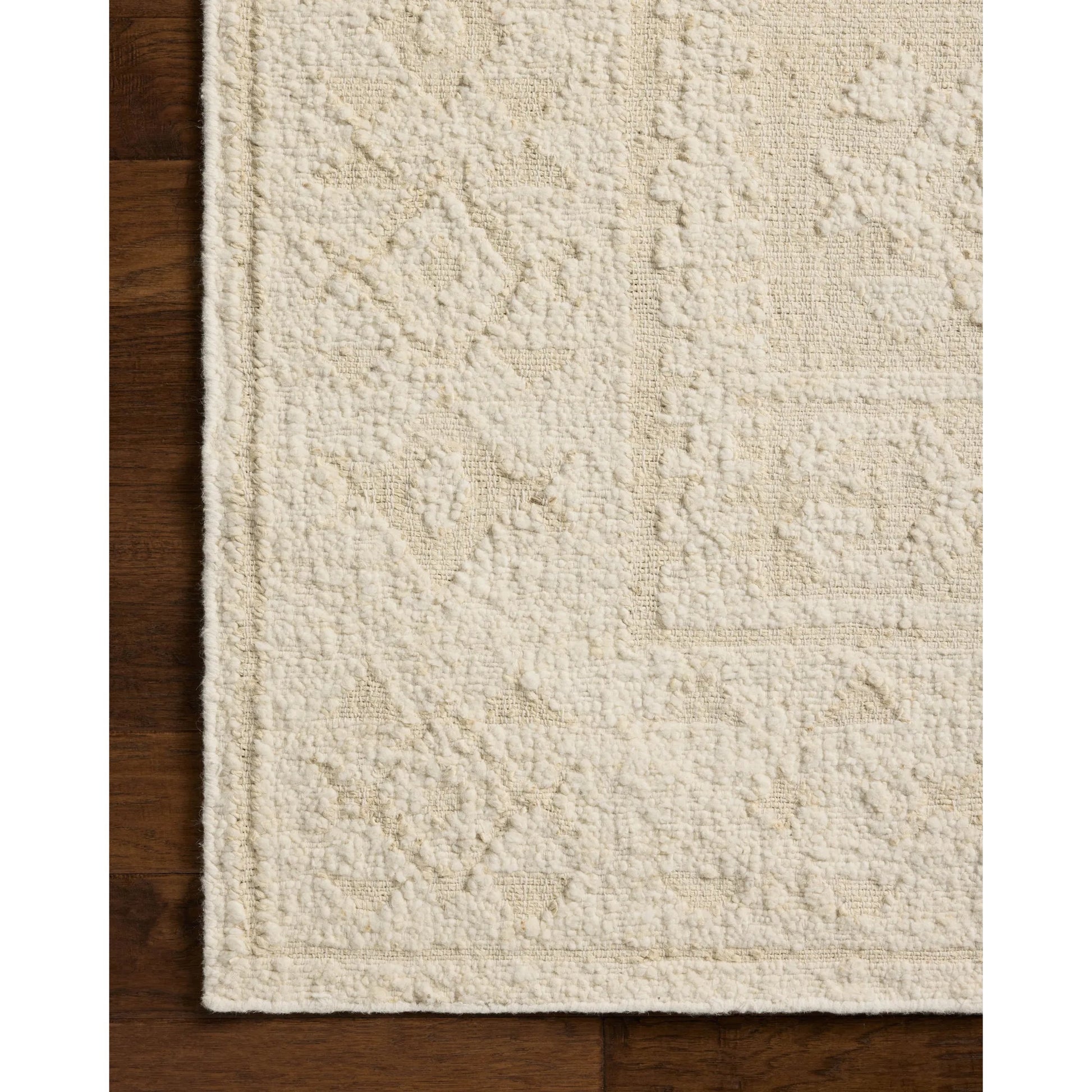 Alara ALR-01 Rug by Loloi in ivory, natural. Made from wool, jute, cotton in a unique style.