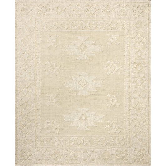 Alara ALR-01 Rug by Loloi in ivory, natural. Made from wool, jute, cotton in a unique style.