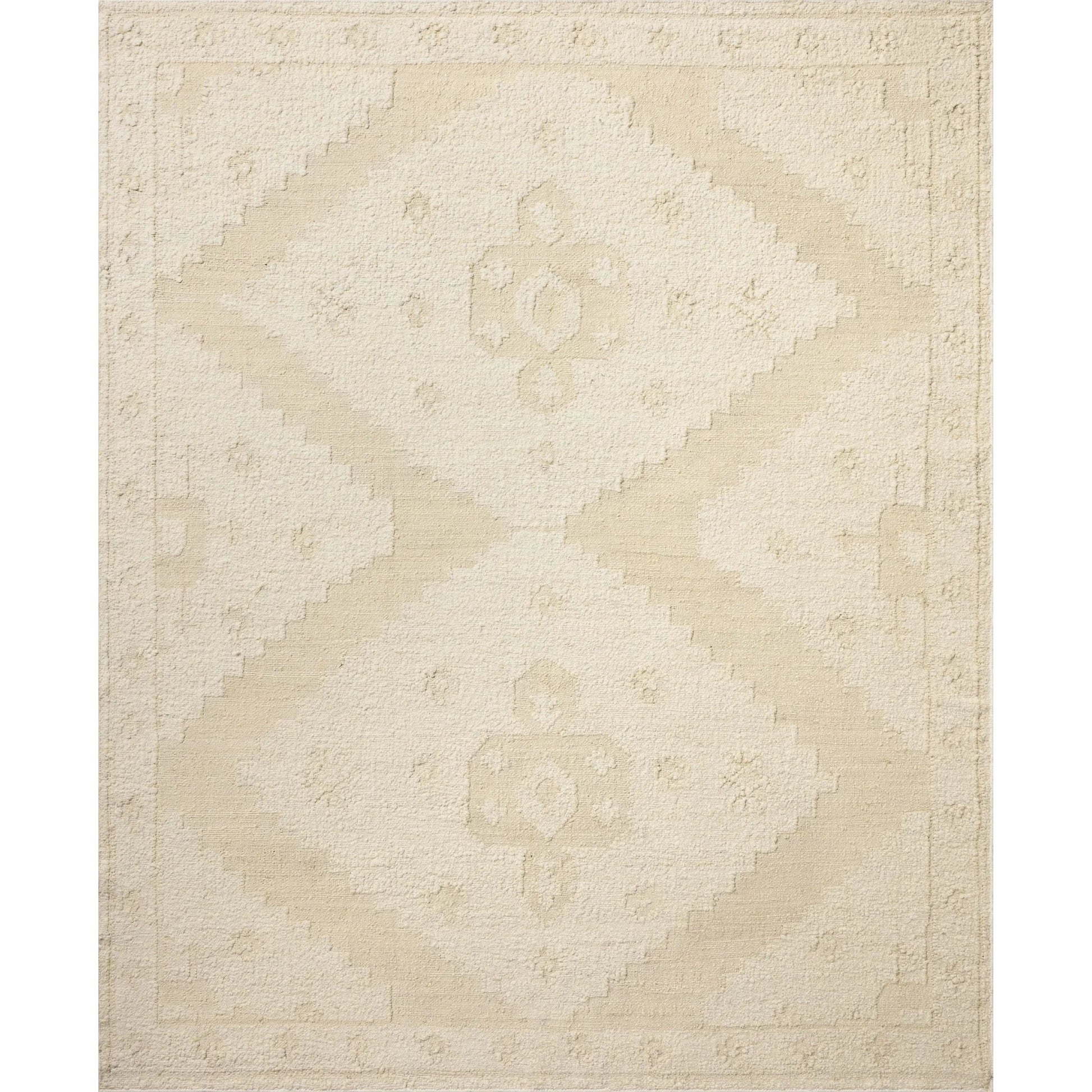 Alara ALR-03 Rug by Loloi in ivory, natural. Made from wool, jute, cotton in a unique style.