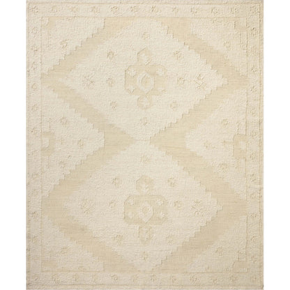 Alara ALR-03 Rug by Loloi in ivory, natural. Made from wool, jute, cotton in a unique style.