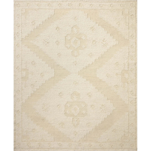 Alara ALR-03 Rug by Loloi in ivory, natural. Made from wool, jute, cotton in a unique style.
