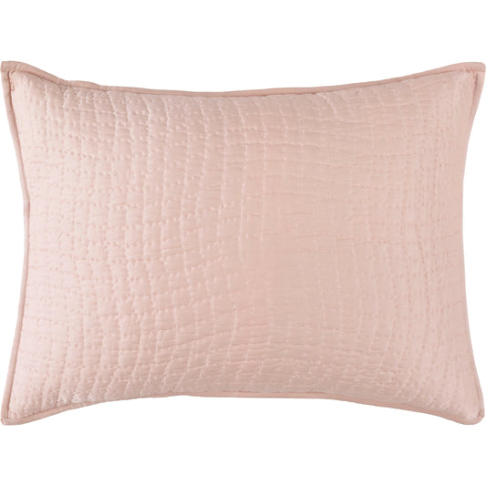 Albany Pillow - 16870 by Surya in dusty pink. Made from cotton, silk in a modern style.