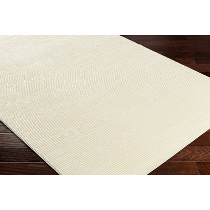 Alder Rug by Livabliss in ivory, cream. Made from main: 100% polyester in a modern style.