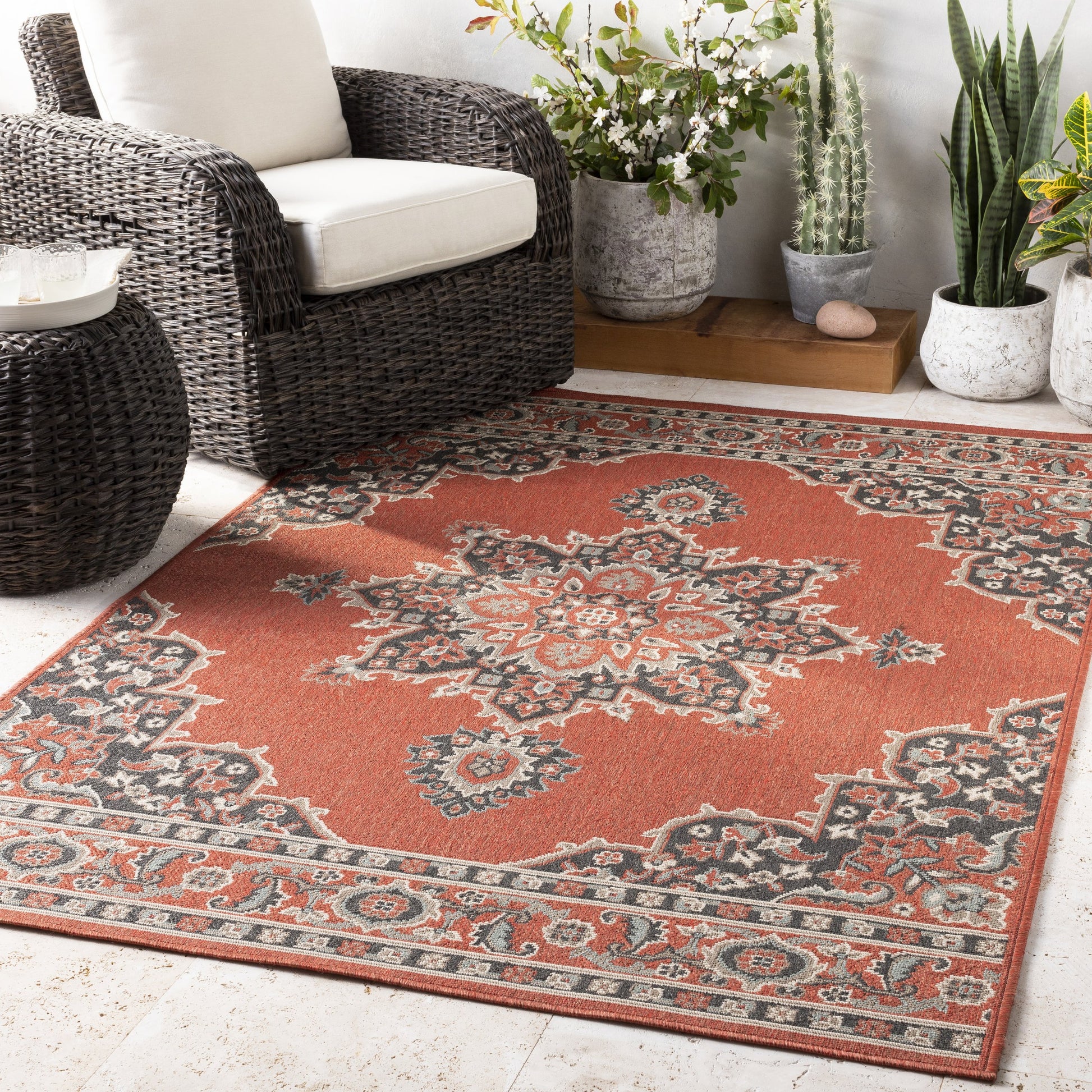 Alfresco Rug - 22258 by Livabliss. Made from 100% polypropylene in a unique style.