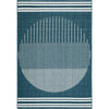 'Midnight Blue, Ivory' / 2'5" x 4'5"