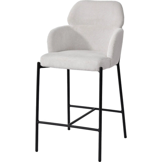 Allegra Counter Stool (Set of 2) by LH Imports in black. Made from unique in a unique style.