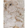 Light Beige, Ivory, Medium Gray, Mustard, Charcoal / 5'3" x 7'