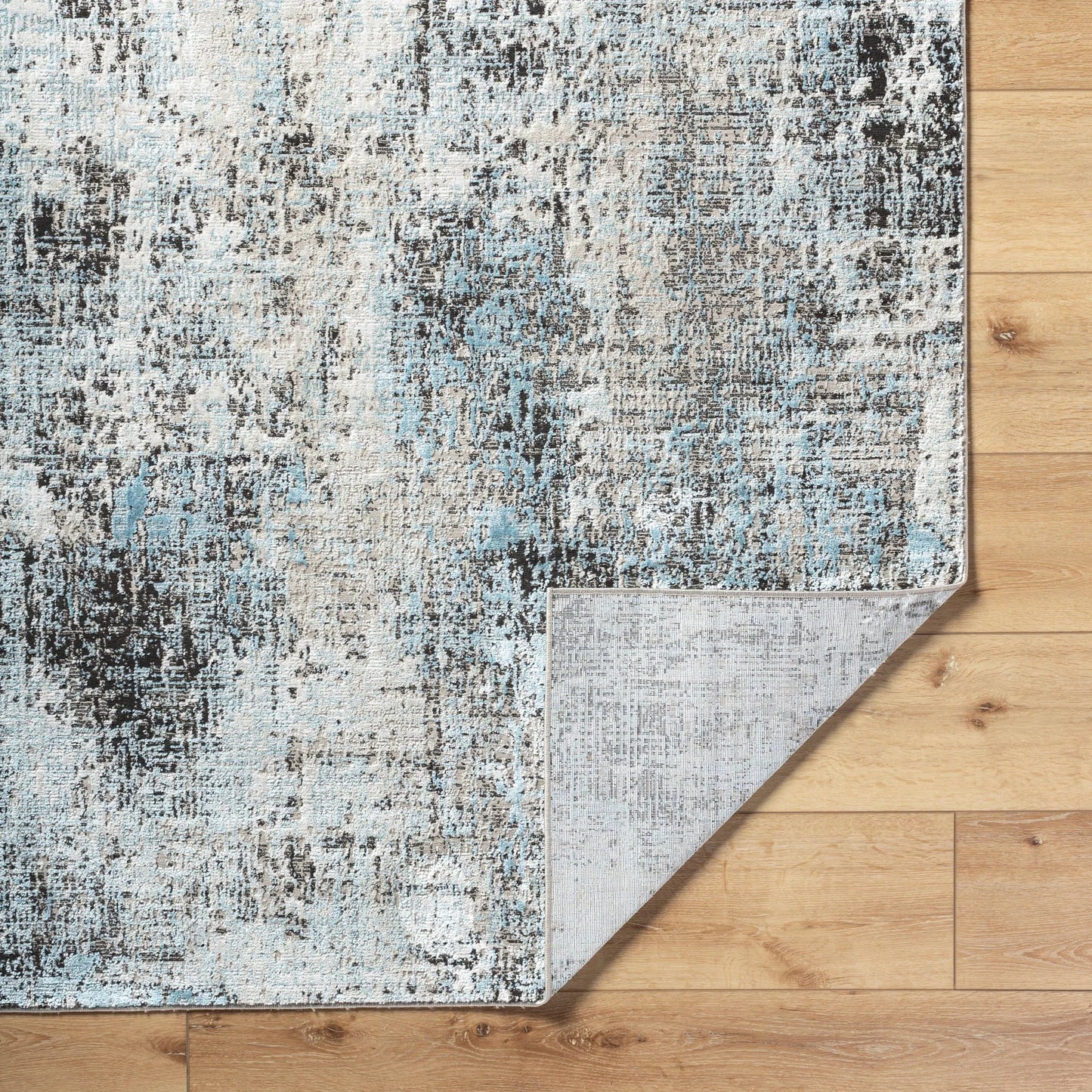 007 SI-2132380,SI-2132381,SI-2132382,SI-2132383 | Closeup | Allegro Rug - 500879 by Livabliss. Made from face: 80% polyester, 20% polypropylene, warp: 100% jute in a unique style.