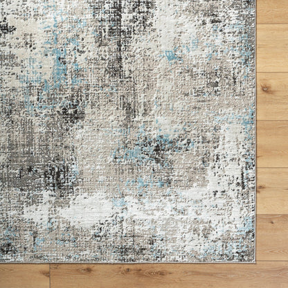 Allegro Rug - 500899 by Livabliss in tan, ivory, light beige, charcoal, mustard. Made from face: 80% polyester, 20% polypropylene, warp: 100% jute in a unique style.