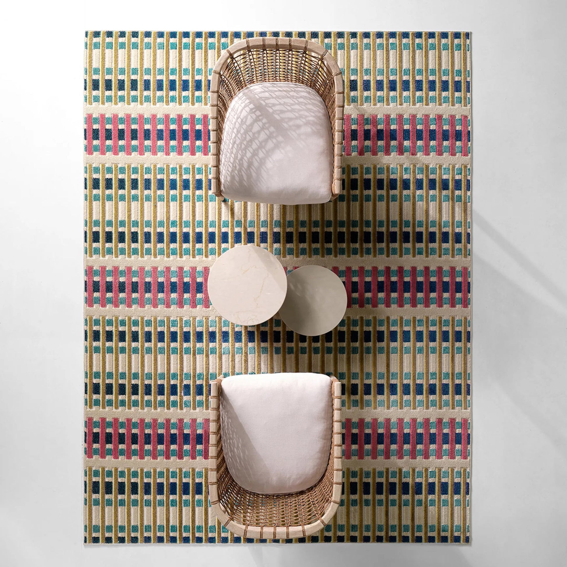 Alina ALI05 Rug by Jaipur Living in beige, pink, green, multicolor. Made from 100% polypropylene in a unique style.