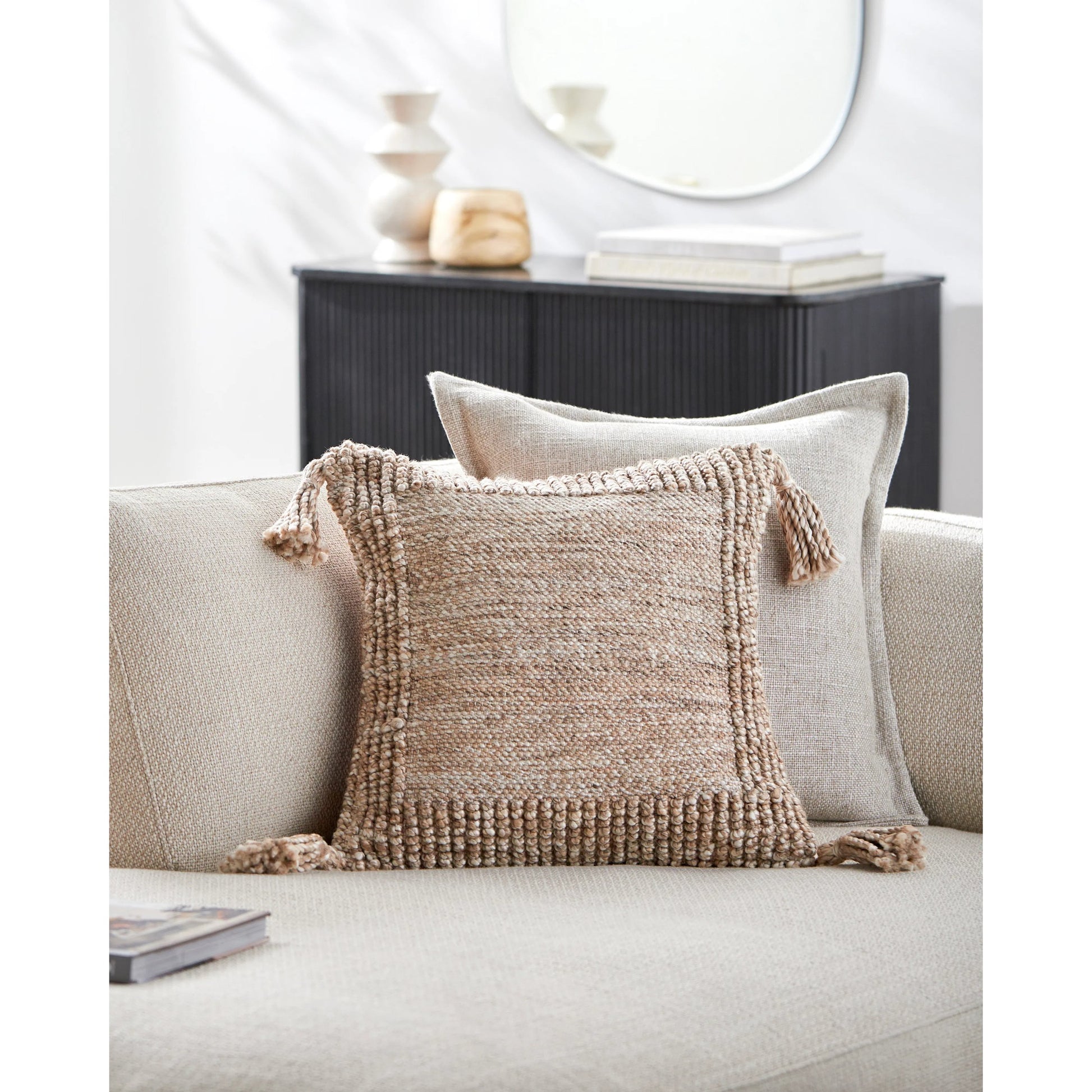 Alaric Pillow by Surya. Made from polyester in a cottage & farmhouse style.