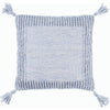 Off-White, Light Grey, Light Silver / Down Feather / 18" x 18"