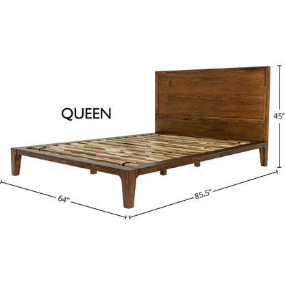 Allure Bed by LH Imports in walnut. Made from unique in a traditional style.