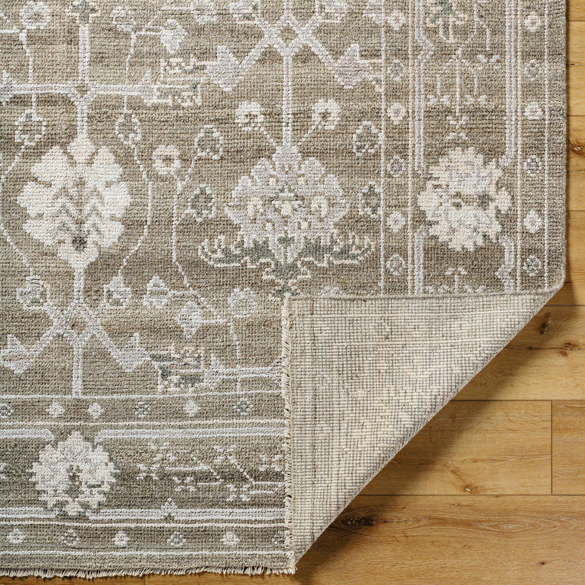 Almeria Rug - 481249 by Surya. Made from face: 60% wool, 40% viscose, warp: 100% wool in a unique style.