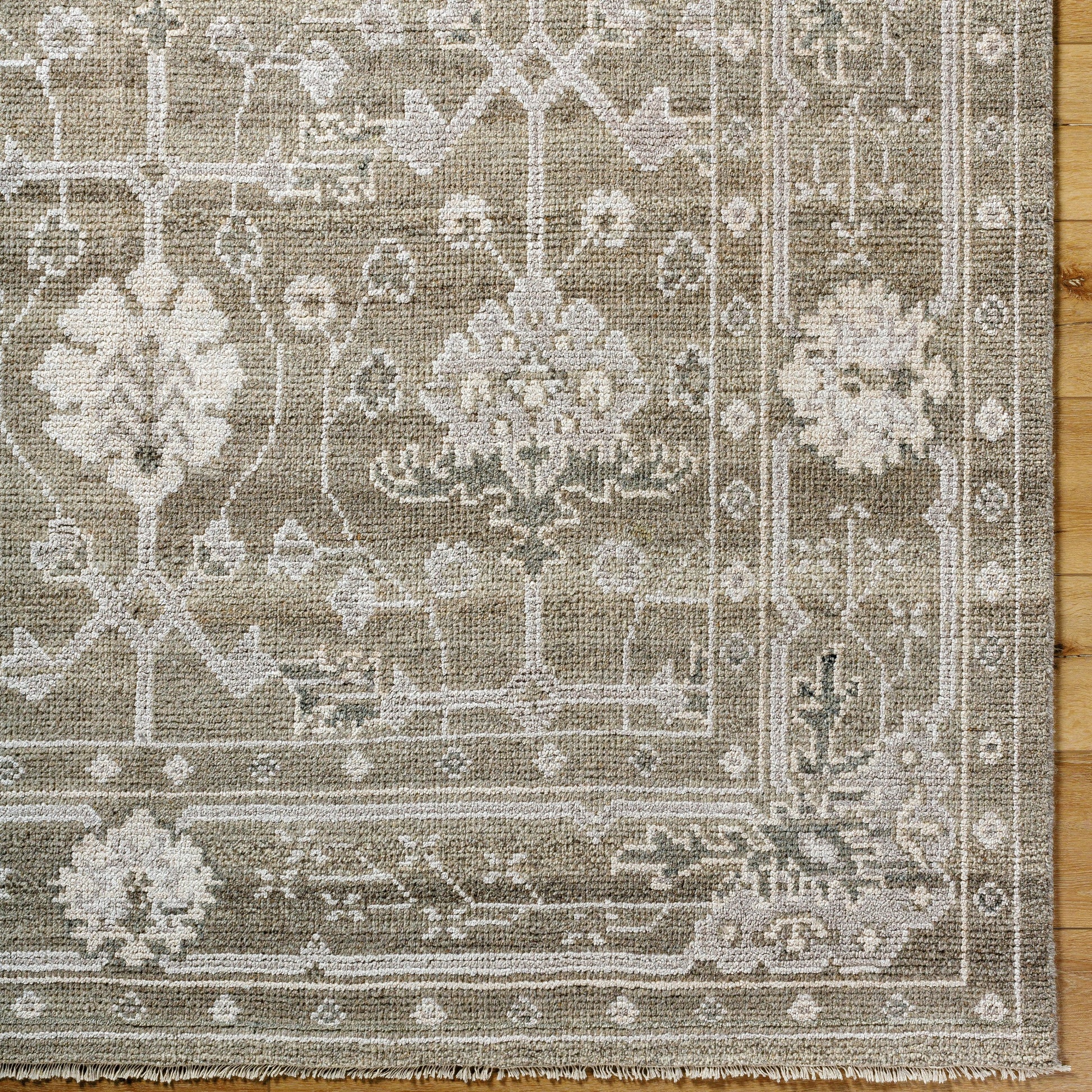 Almeria Rug - 481249 by Surya. Made from face: 60% wool, 40% viscose, warp: 100% wool in a unique style.