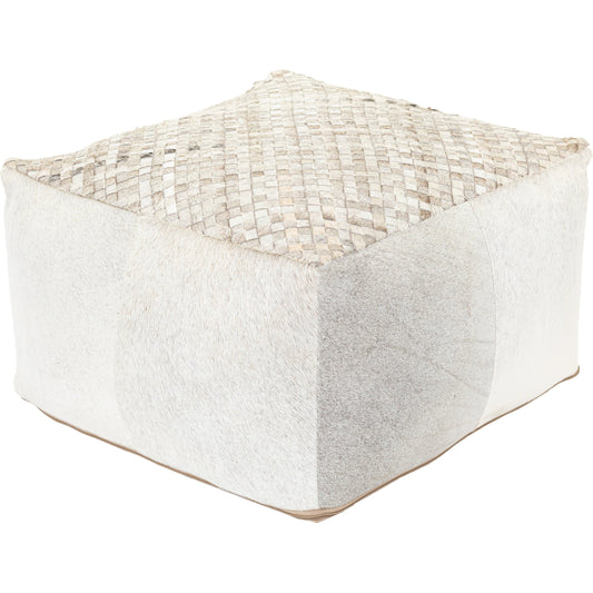 Arlington - 22731 by Surya in medium gray, taupe. Made from 100% hair on hide, 100% polyester, polyfill, 100% cotton in a unique style.