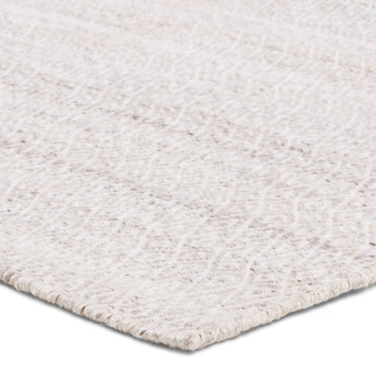 Almas Imogen ALS02 Rug by Jaipur Living in gray, white. Made from 100% pet yarn in a unique style.